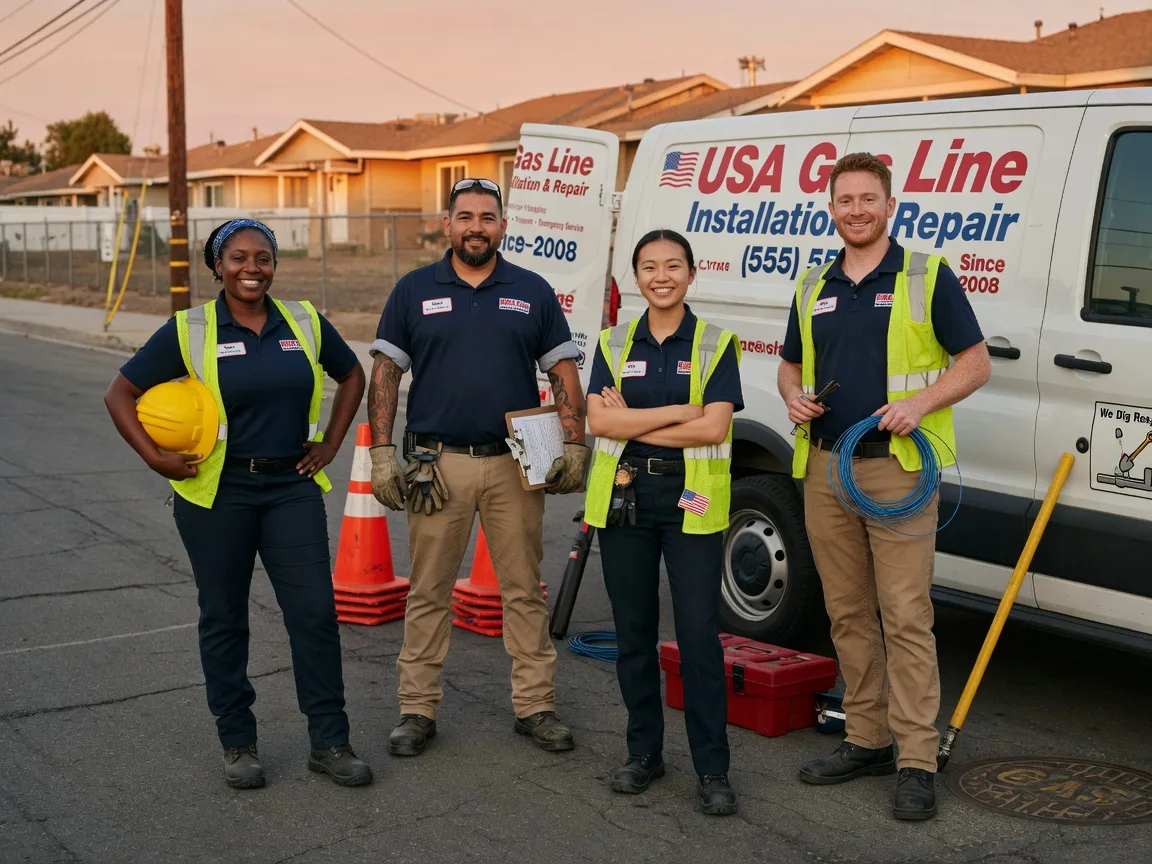 Gas Line Installation company in Coalinga, CA
